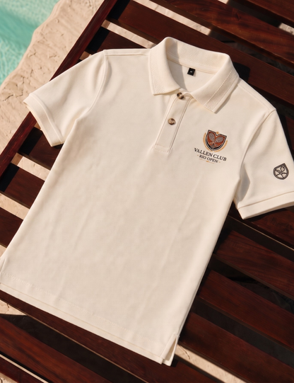Polo Masculina Piquet Algodão Pima Slim | Vallen Club