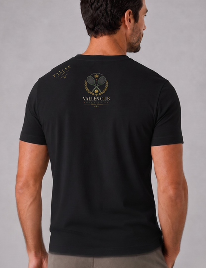Kit 2 Peças Slim Masculino Vallen Club | Polo Grand Court + Camiseta Algodão Egípcio