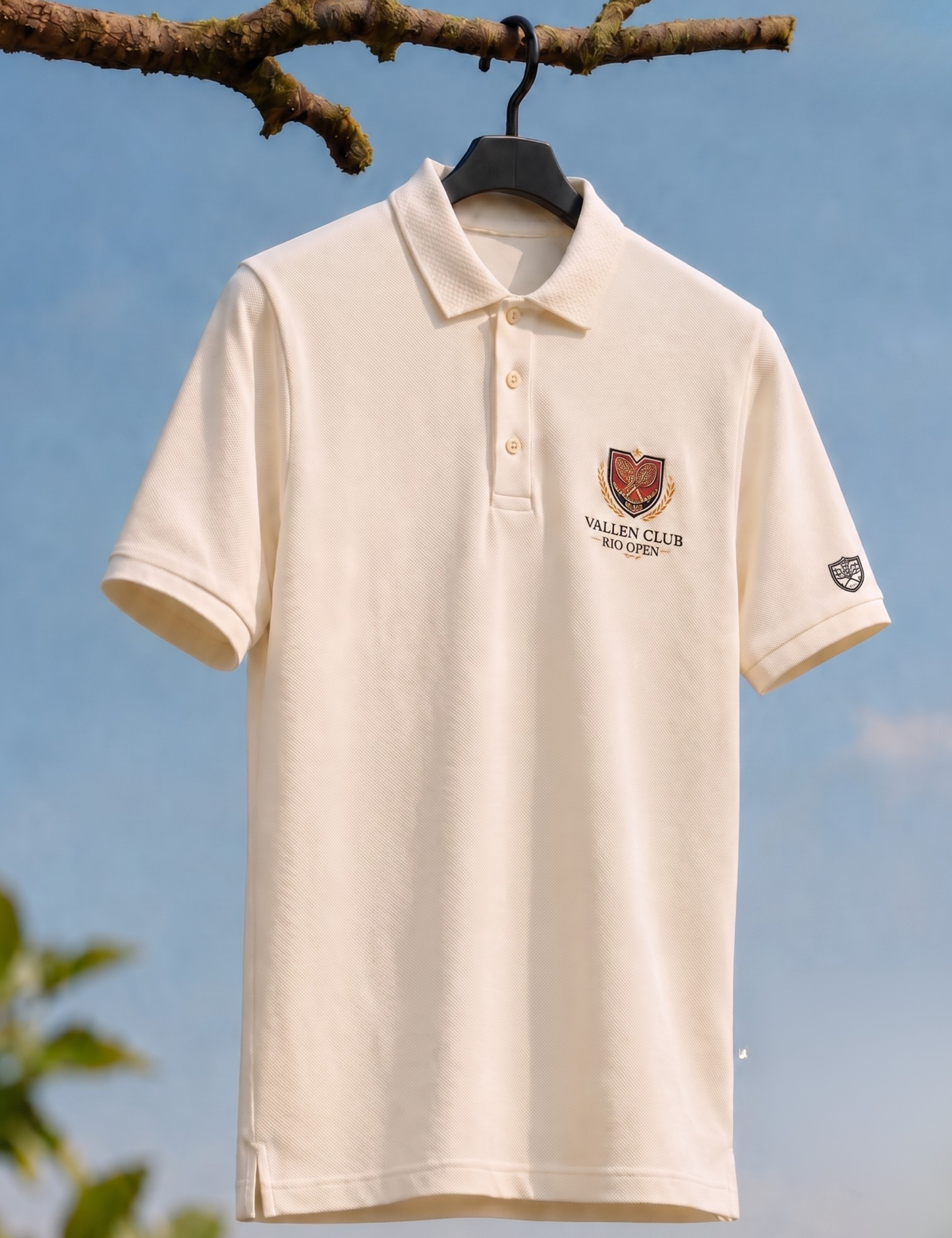 Polo Masculina Piquet Algodão Pima Slim | Vallen Club
