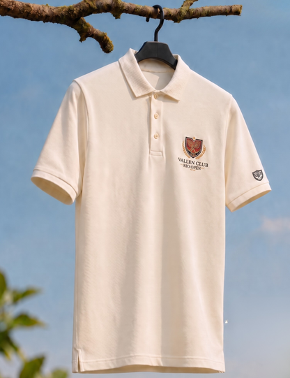 Polo Masculina Piquet Algodão Pima Slim | Vallen Club