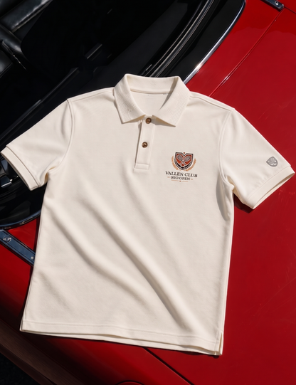 Polo Masculina Piquet Algodão Pima Slim | Vallen Club