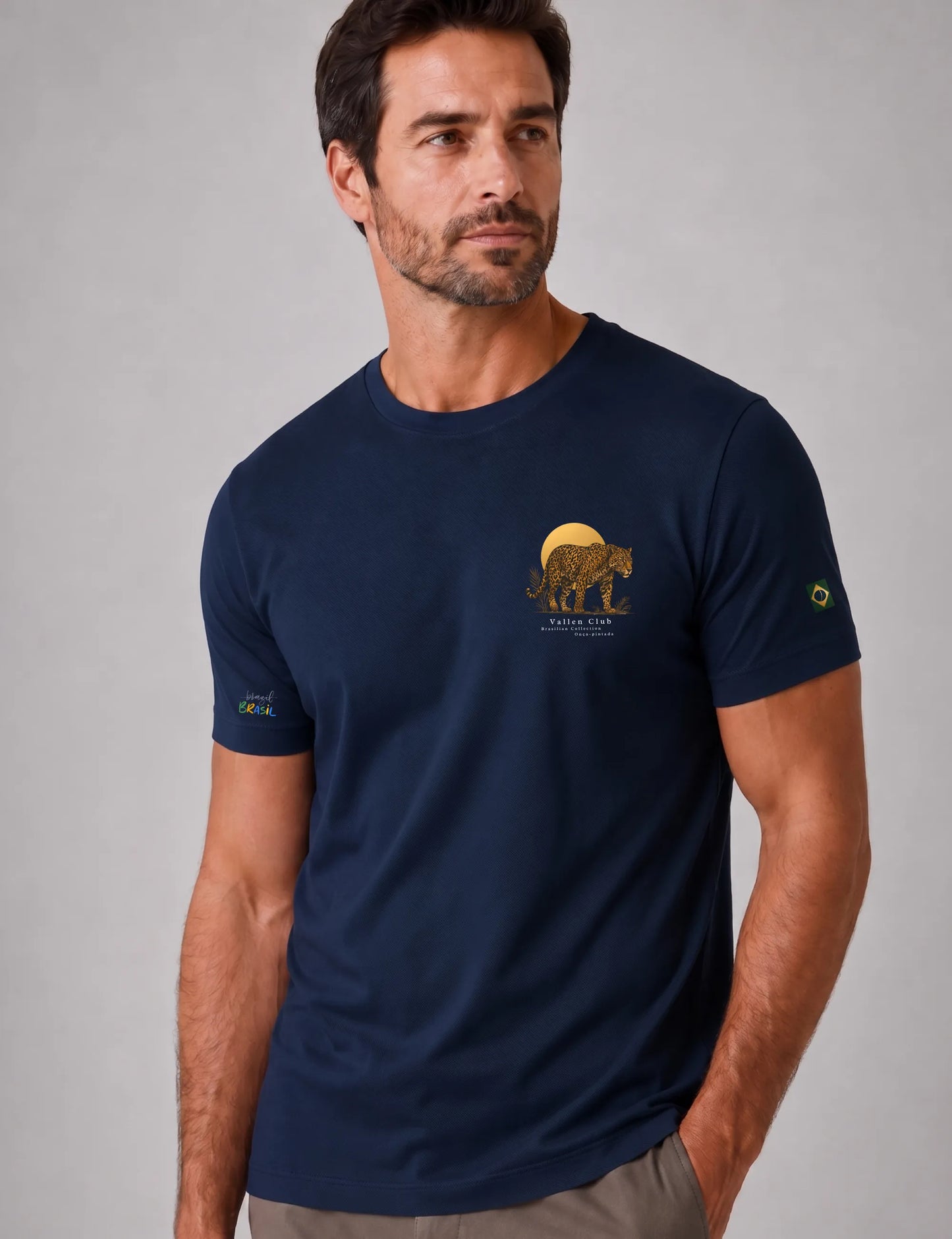 Camiseta Masculina Algodão Egípcio Terra Nobre | Vallen Club