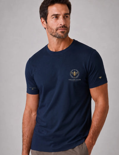Camiseta Masculina Algodão Egípcio Royal Hive | Vallen Club