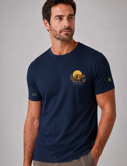 Camiseta Masculina Algodão Egípcio Terra Nobre | Vallen Club