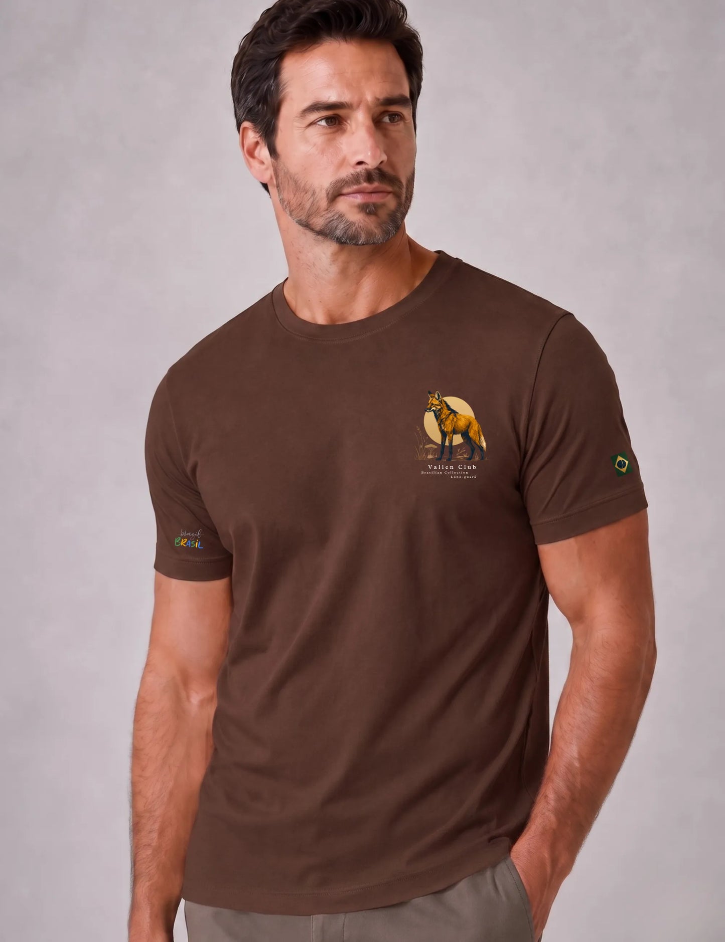 Camiseta Masculina Algodão Egípcio Terra Nobre | Vallen Club