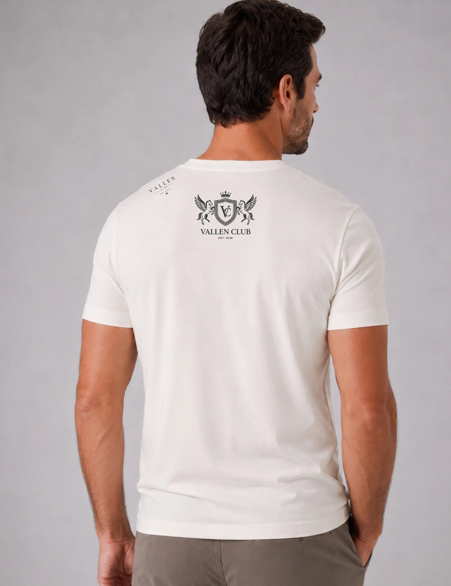 Camiseta Masculina Algodão Egípcio Pegasus Society | Vallen Club