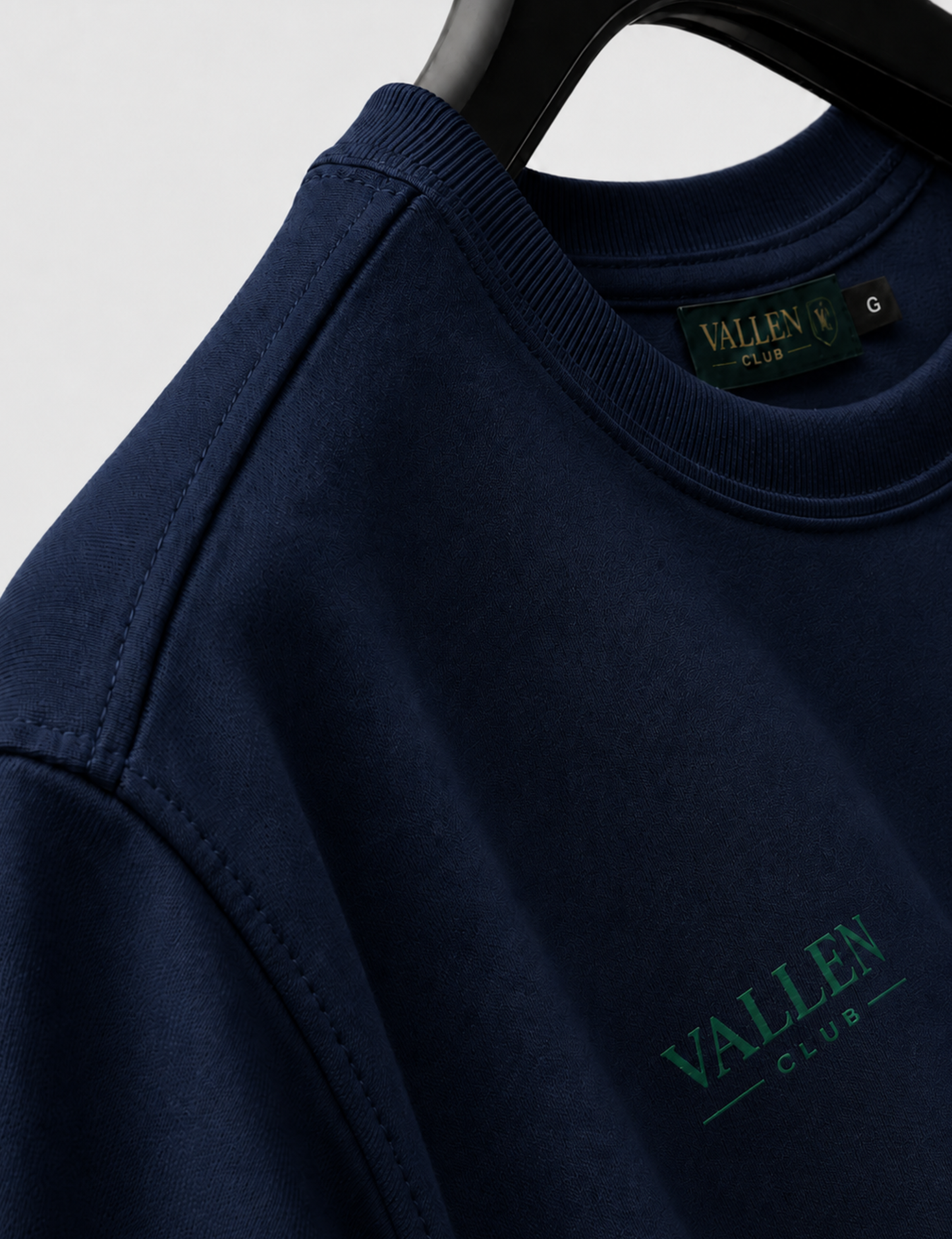 Camiseta Masculina Algodão Egípcio Slim | Vallen Club