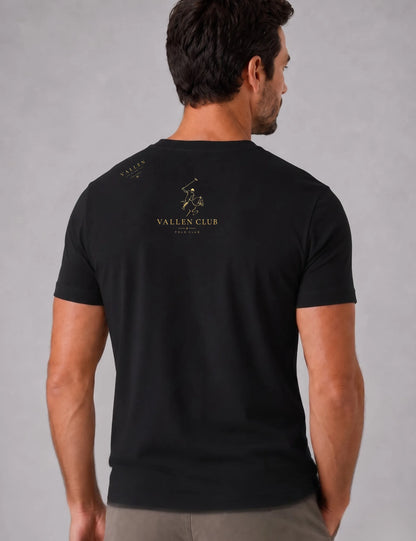 Camiseta Masculina Algodão Egípcio Polo Club | Vallen Club
