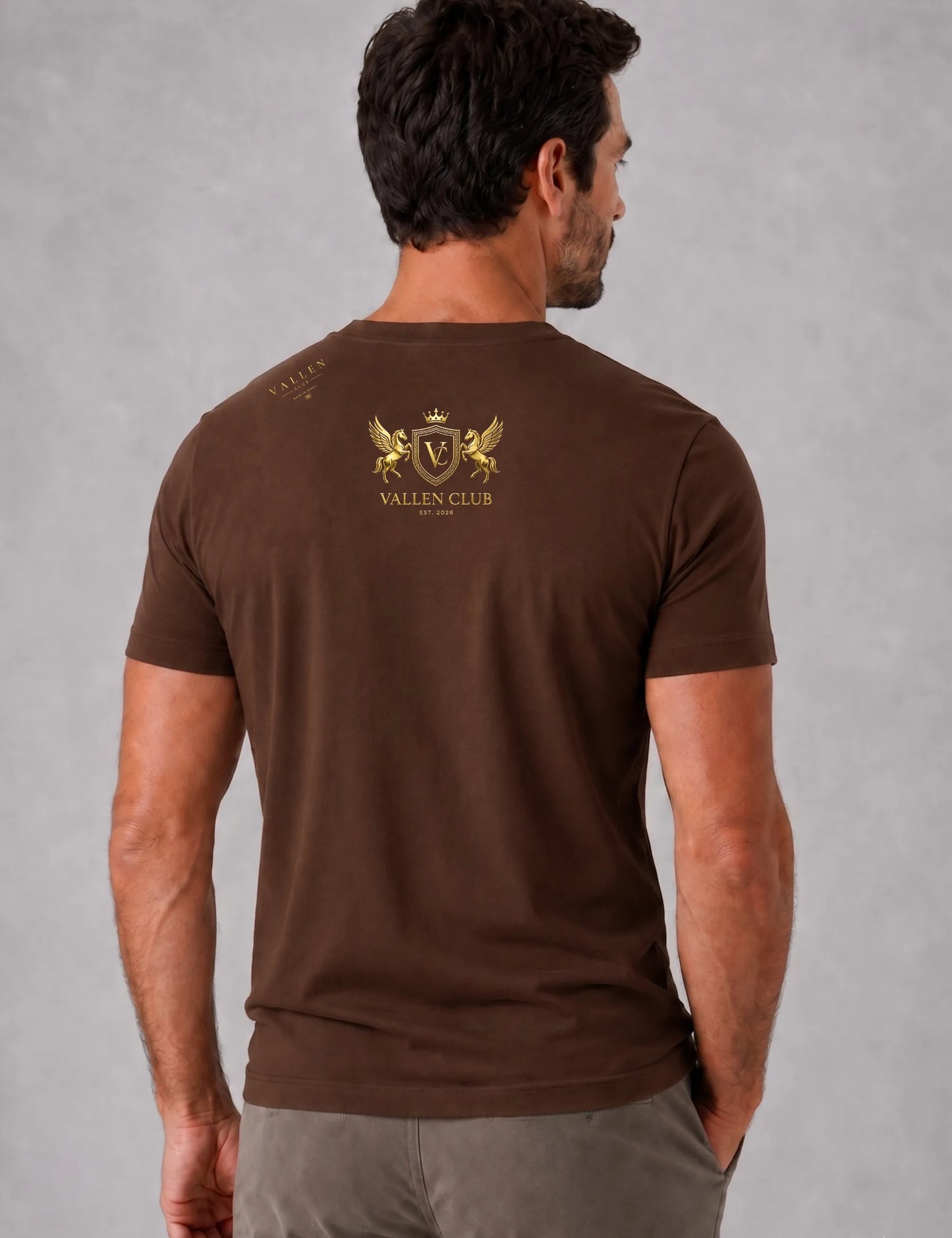 Camiseta Masculina Algodão Egípcio Pegasus Society | Vallen Club