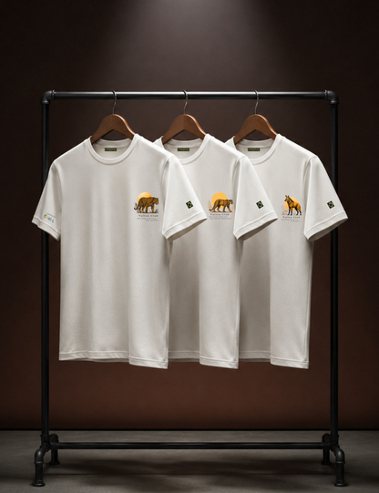 Kit 3 Camisetas Estampadas Brasil Model em Algodão Egípcio - Azul Marinho | Vallen Club