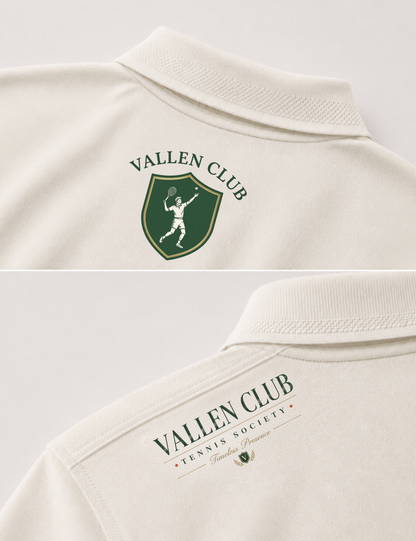 Kit 2 Peças Slim Masculino Vallen Club | Polo Grand Court + Camiseta Algodão Egípcio