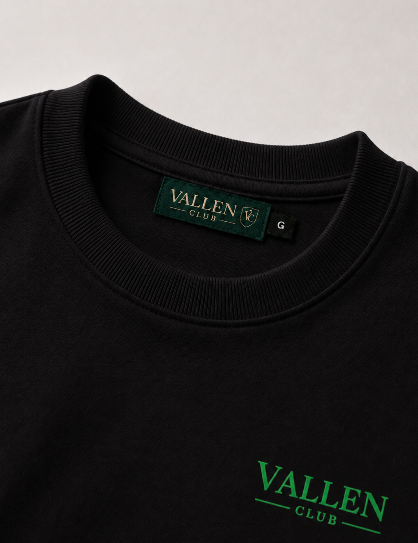 Camiseta Masculina Algodão Egípcio Slim | Vallen Club