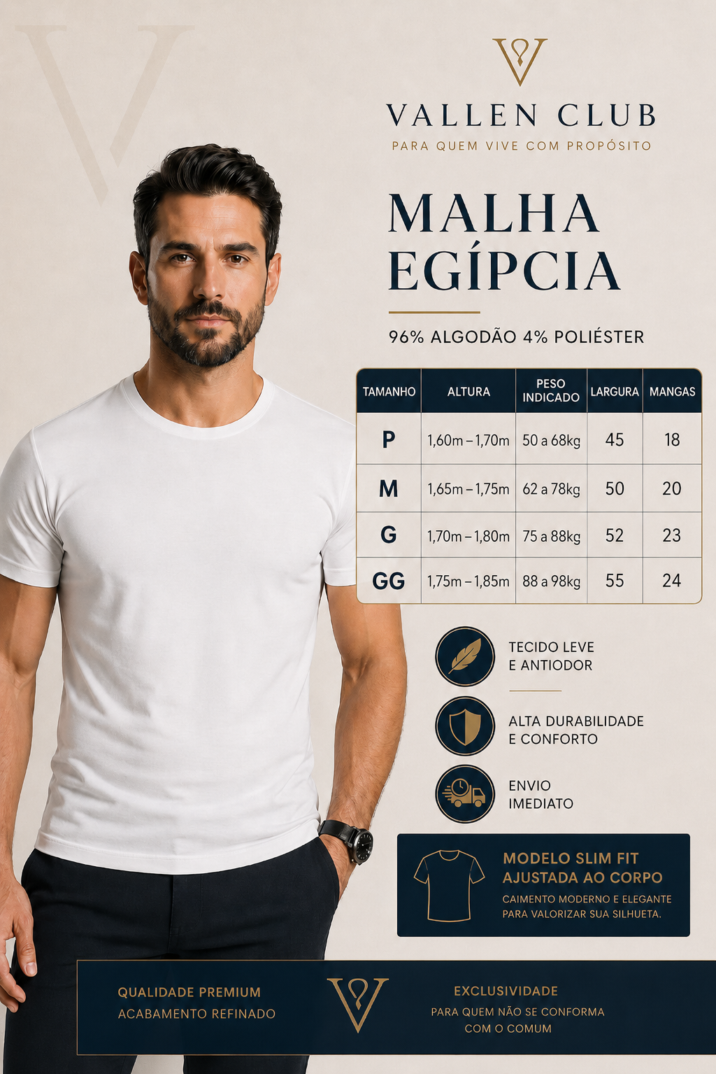 Tabela de Medidas
